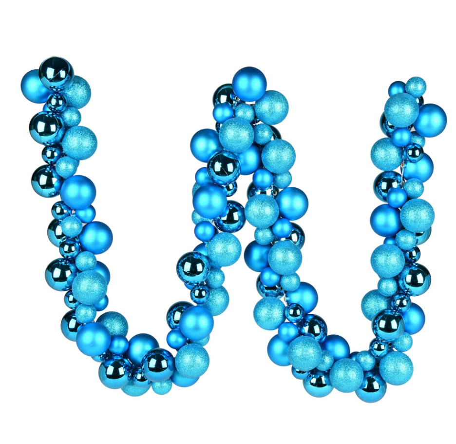 Assorted Ornament Ball Garland
