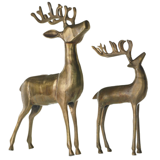 Accent Decor Aluminum Reindeer