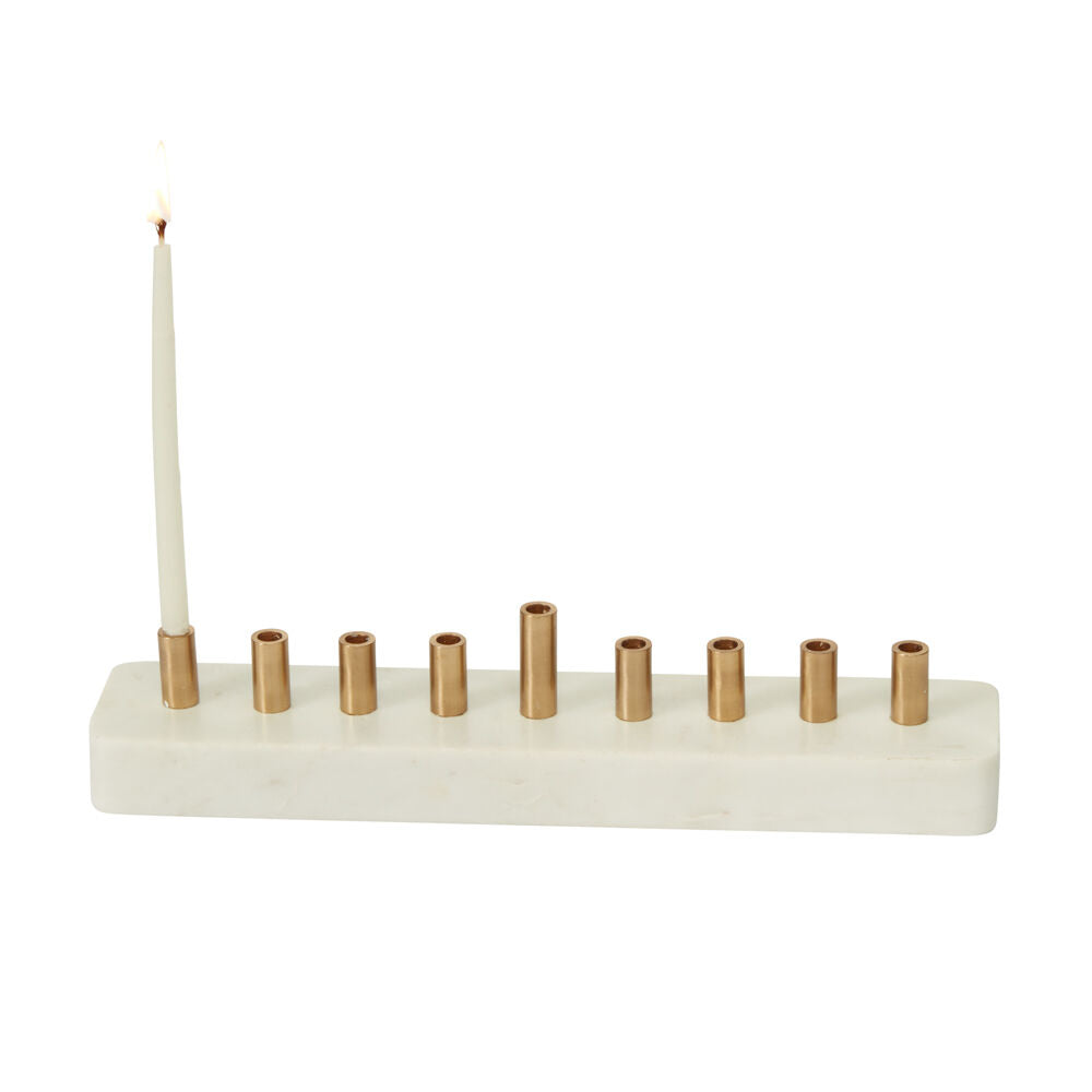 Stone Menorah