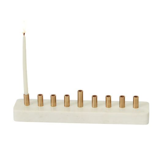 Stone Menorah