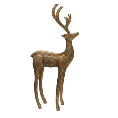 Accent Decor Prancer Reindeer Statue