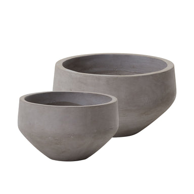 Tapered Concrete Bowl