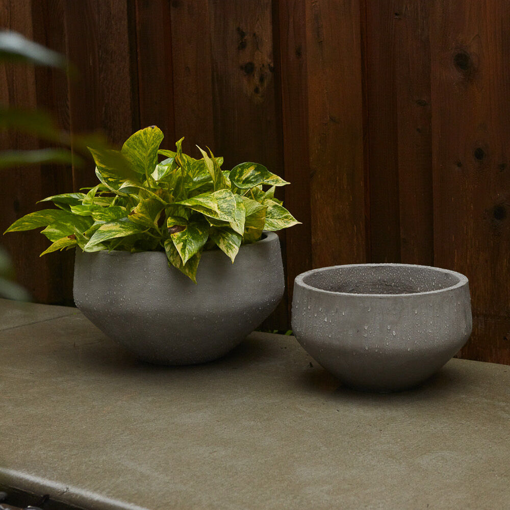 Tapered Concrete Bowl