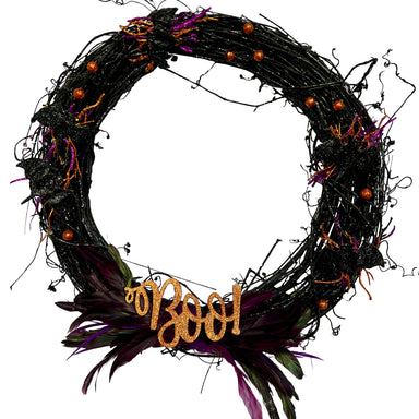 BOO! Wreath