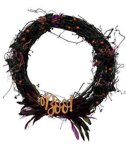 BOO! Wreath