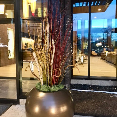 Exterior Artisan Winter Potting