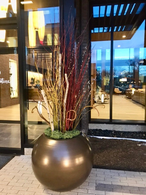Exterior Artisan Winter Potting
