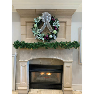 Custom Holiday Wreaths Fully Decorated