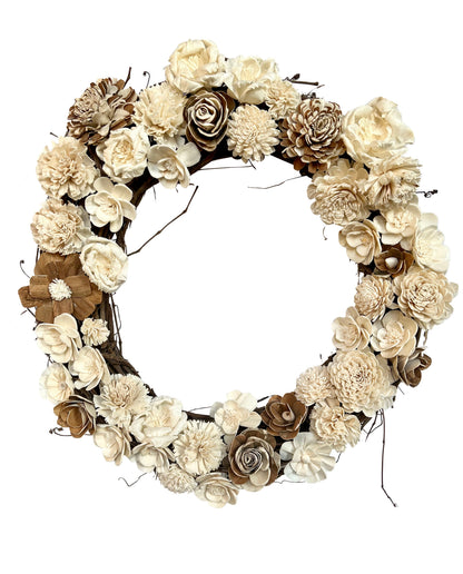 Gifts for Mom - Sola Wood Floral Wreath