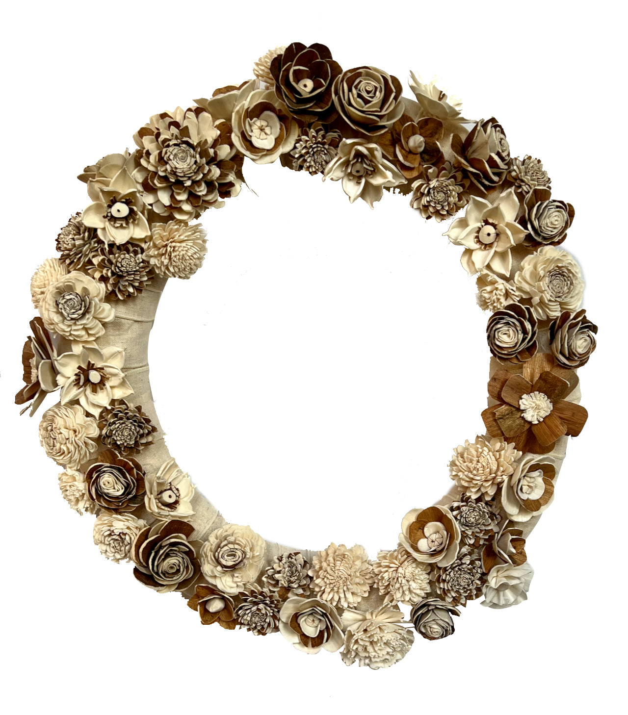 Sola Wood Floral Wreath